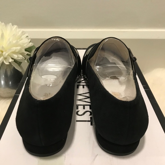 Nine West Women’s sz 6M Zance Ballet Flat New Blk - Picture 6 of 10